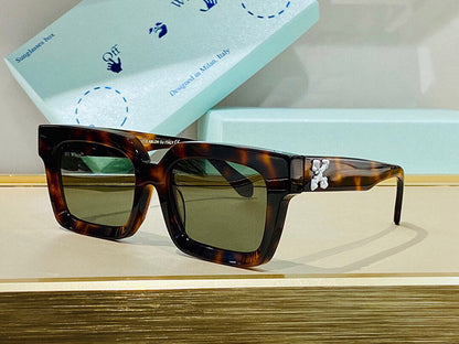 OFF-WHITE Catalina Rectangular Frame Sunglasses