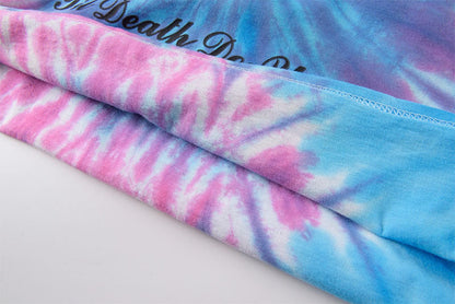 Travis Scott Swirl Skull Tie-Dye T-Shirt