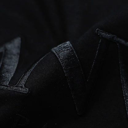 LANVIN Letter Embroidery Logo T-Shirt