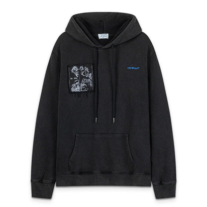 Off-White Graphic-Print Hoodie