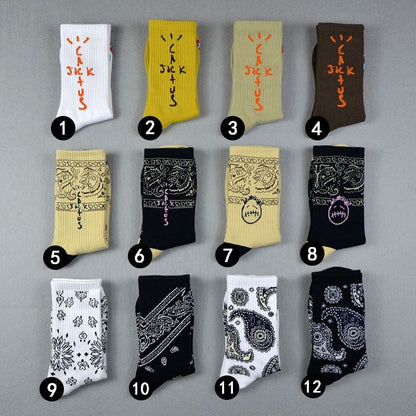 Men socks spring and summer long tube