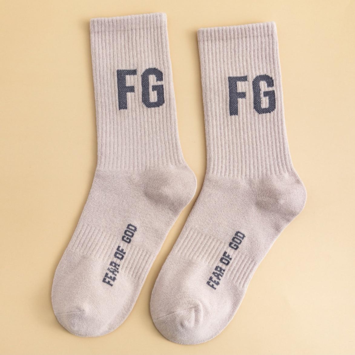 Fog ESSENTIALS Socks Alphabet Street Tall Cotton Socks