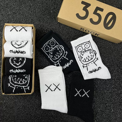 Men socks fall and winterdeodorizing filter sweat-absorbent and breathable