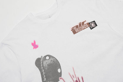 Travis Scott Cartoon series pattern T-Shirt