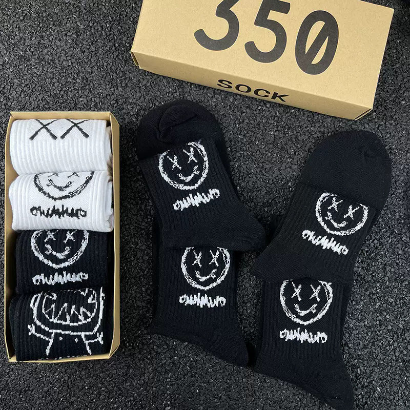 Men socks fall and winterdeodorizing filter sweat-absorbent and breathable