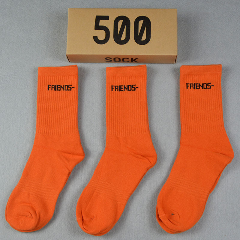 Mens Socks Big V Letter