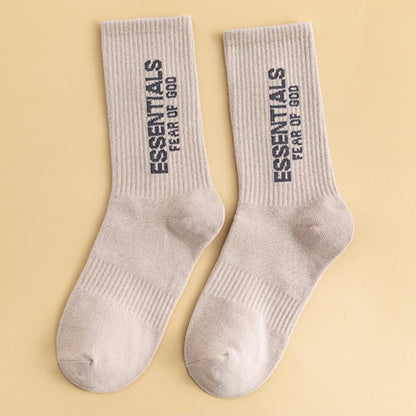 Fog ESSENTIALS Socks Alphabet Street Tall Cotton Socks