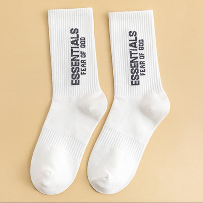 Fog ESSENTIALS Socks Alphabet Street Tall Cotton Socks