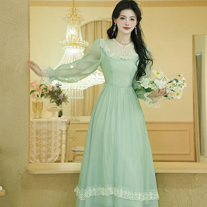 Honey & Lime Meadow Vintage-Inspired Princesscore Dress